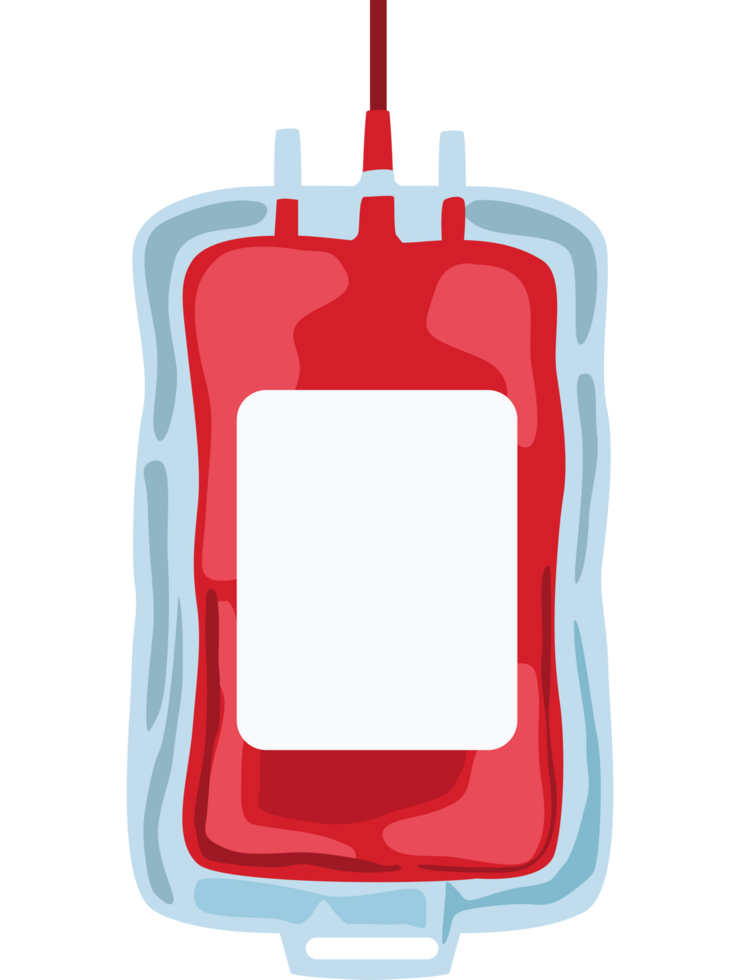 donación de bolsa de sangre png