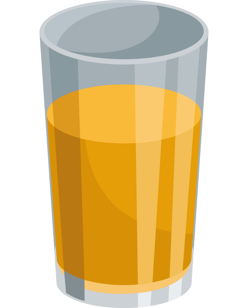 orange juice fruit in glass png