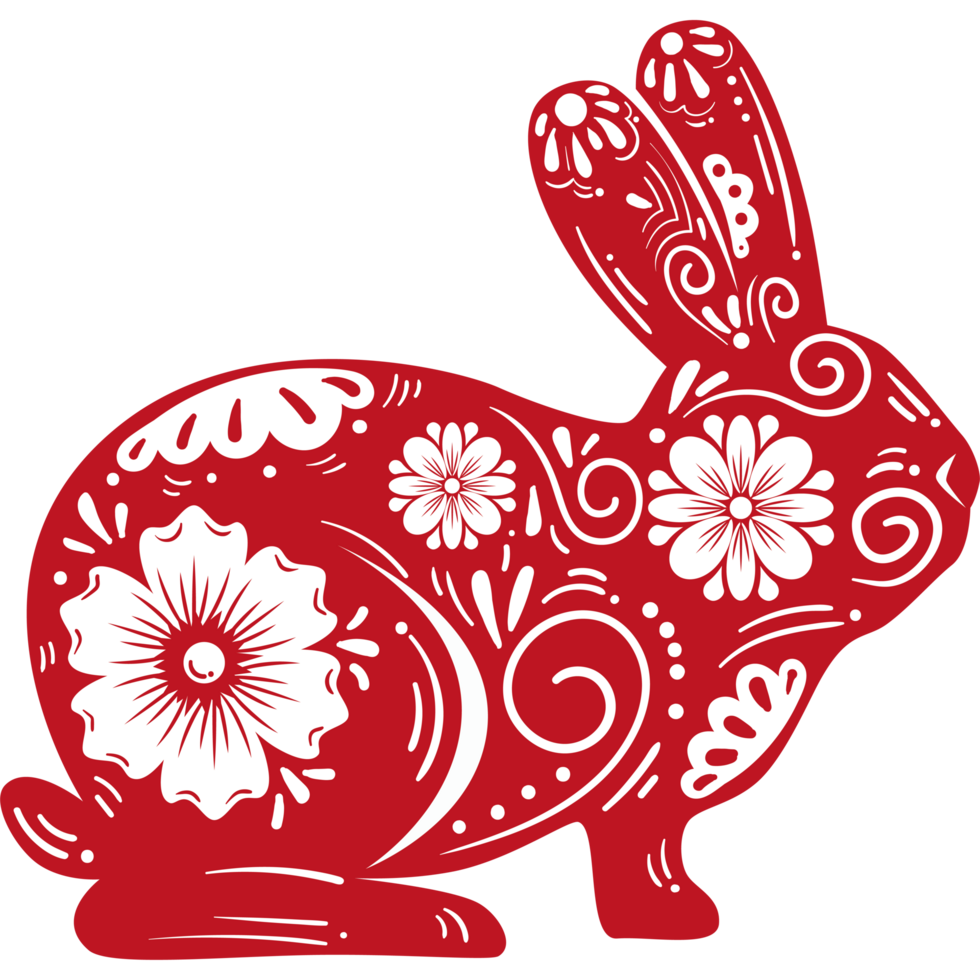 animal lapin du zodiaque chinois png