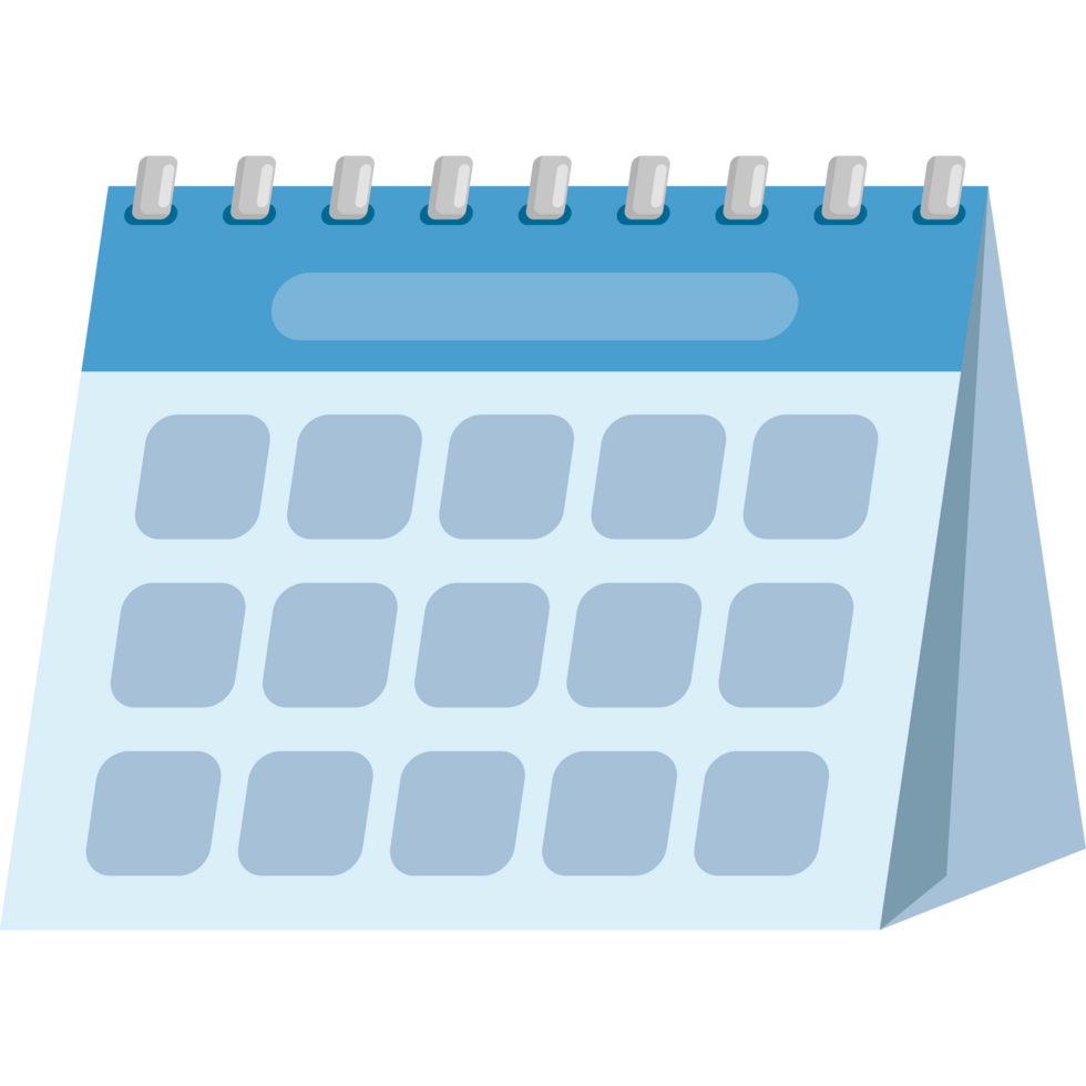 date de rappel du calendrier png