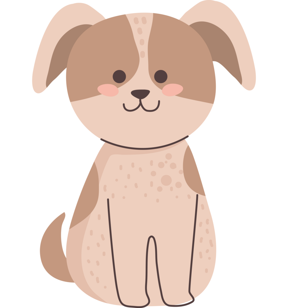 lindo perro animal png