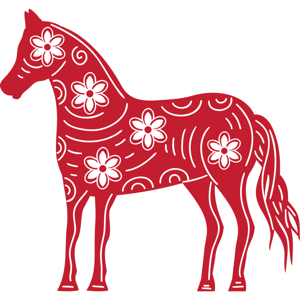 horse chinese zodiac animal png