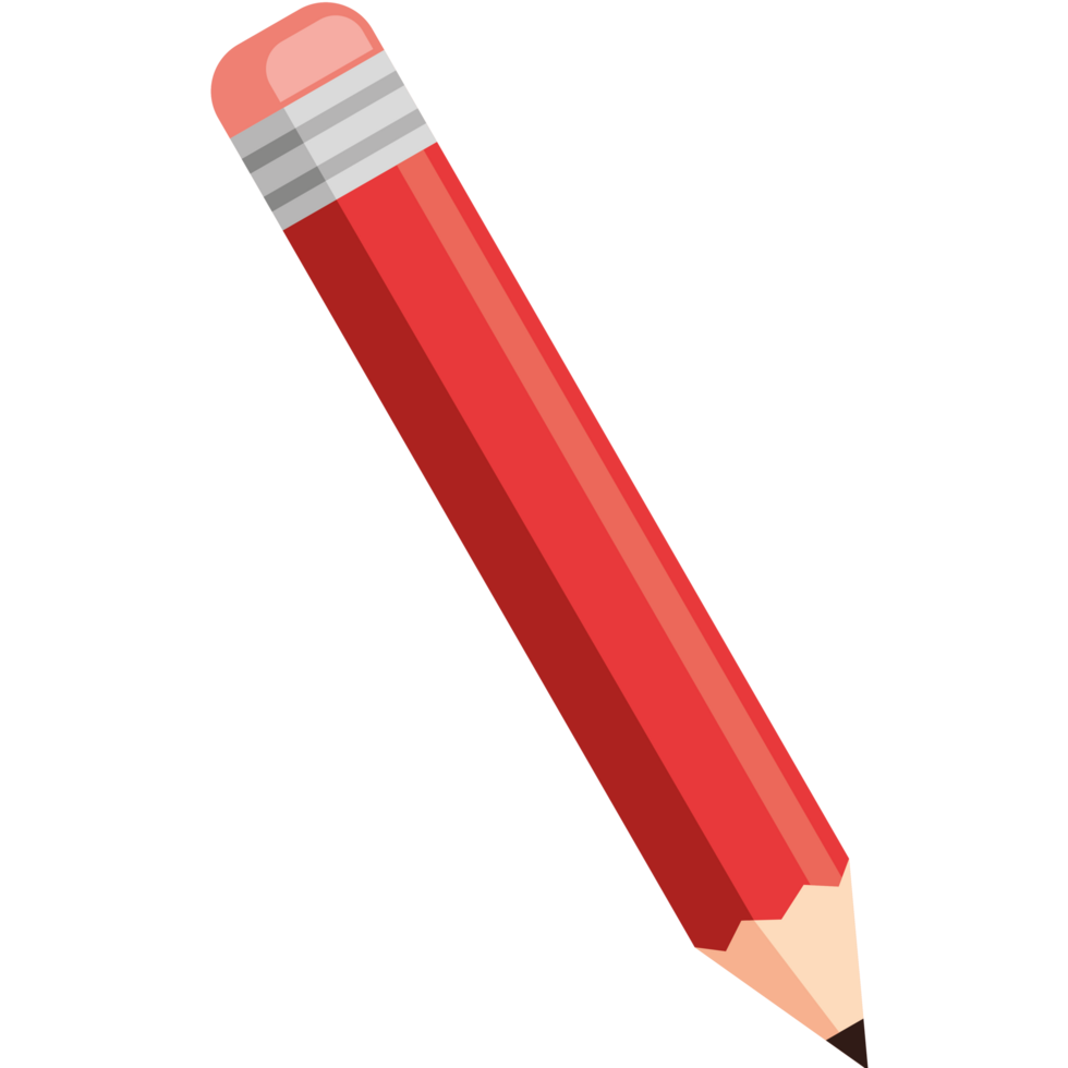 red pencil graphite supply png