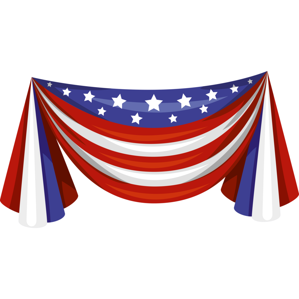 usa flag hanging png