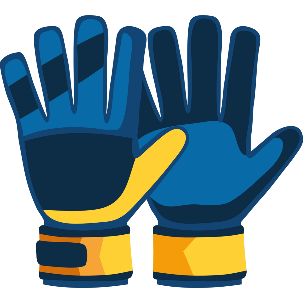 gants de gardien de but de football png