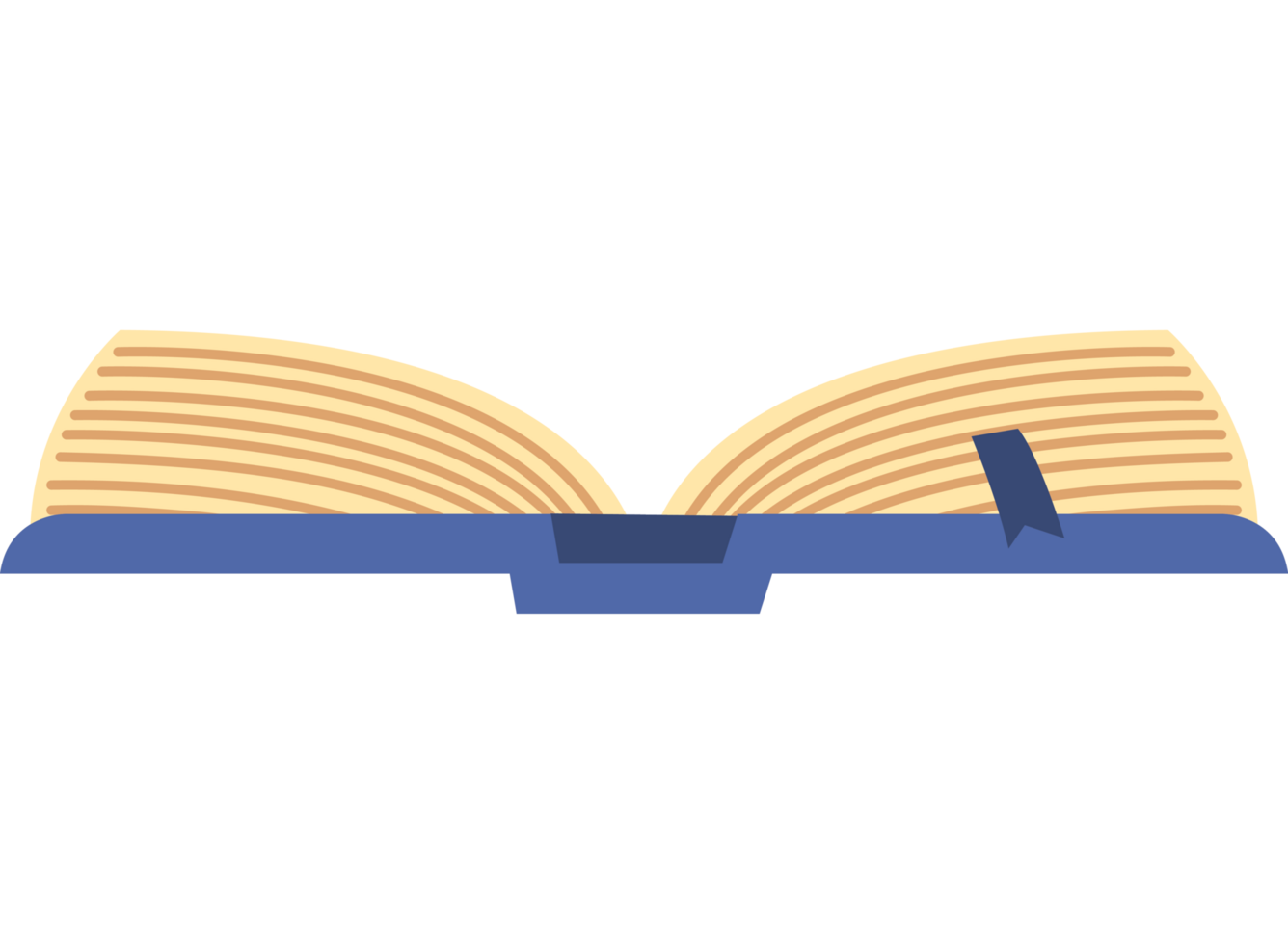 blue text book open png