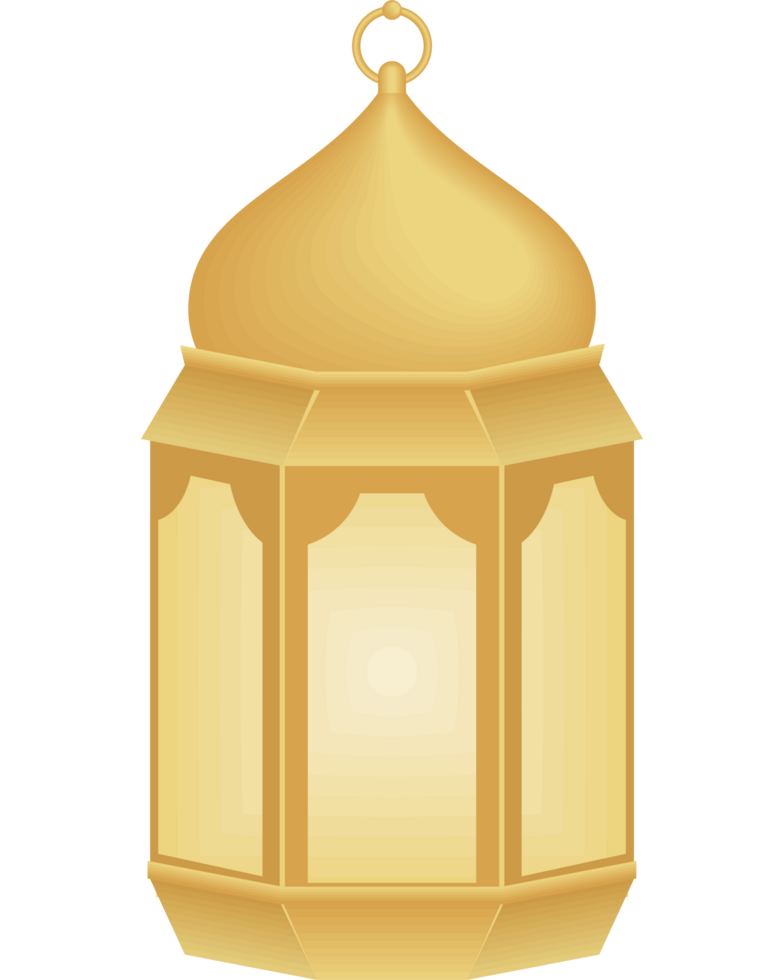 goldene arabische lampe png