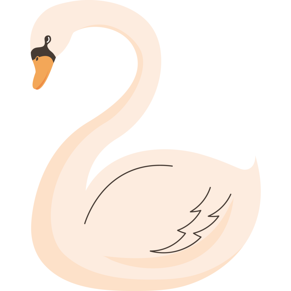 swan little bird png