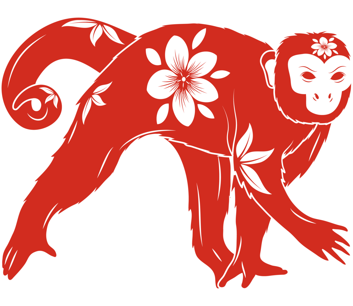 monkey chinese zodiac animal png