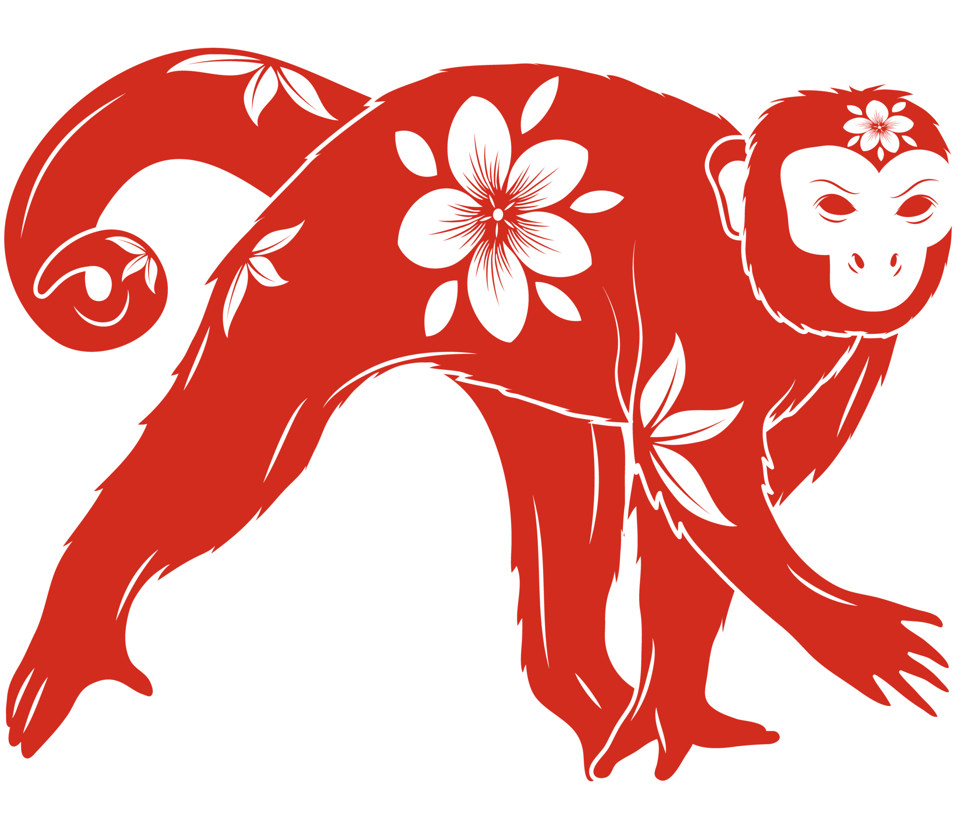 animal do zodíaco chinês macaco 24098402 PNG