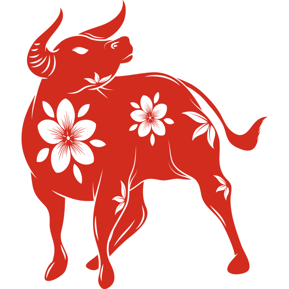 toro zodiaco chino animal png