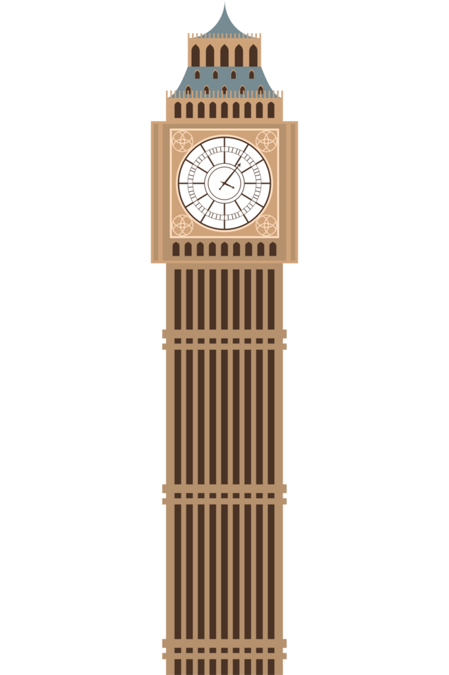 marco famoso do big ben png