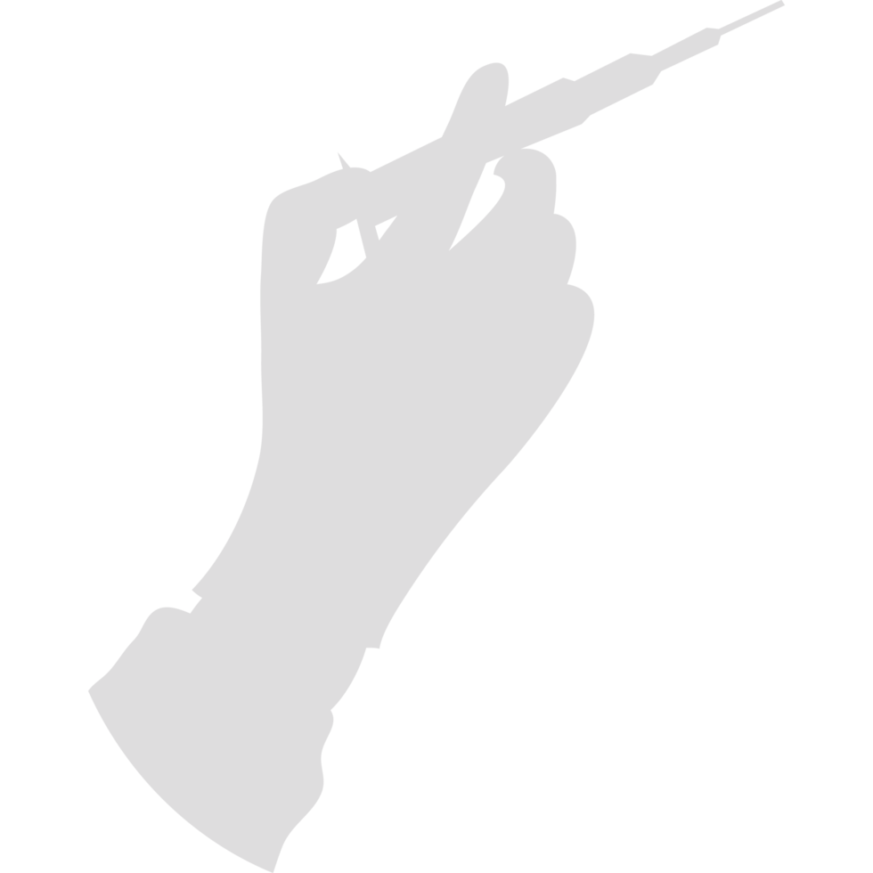 shadow hand with injection png