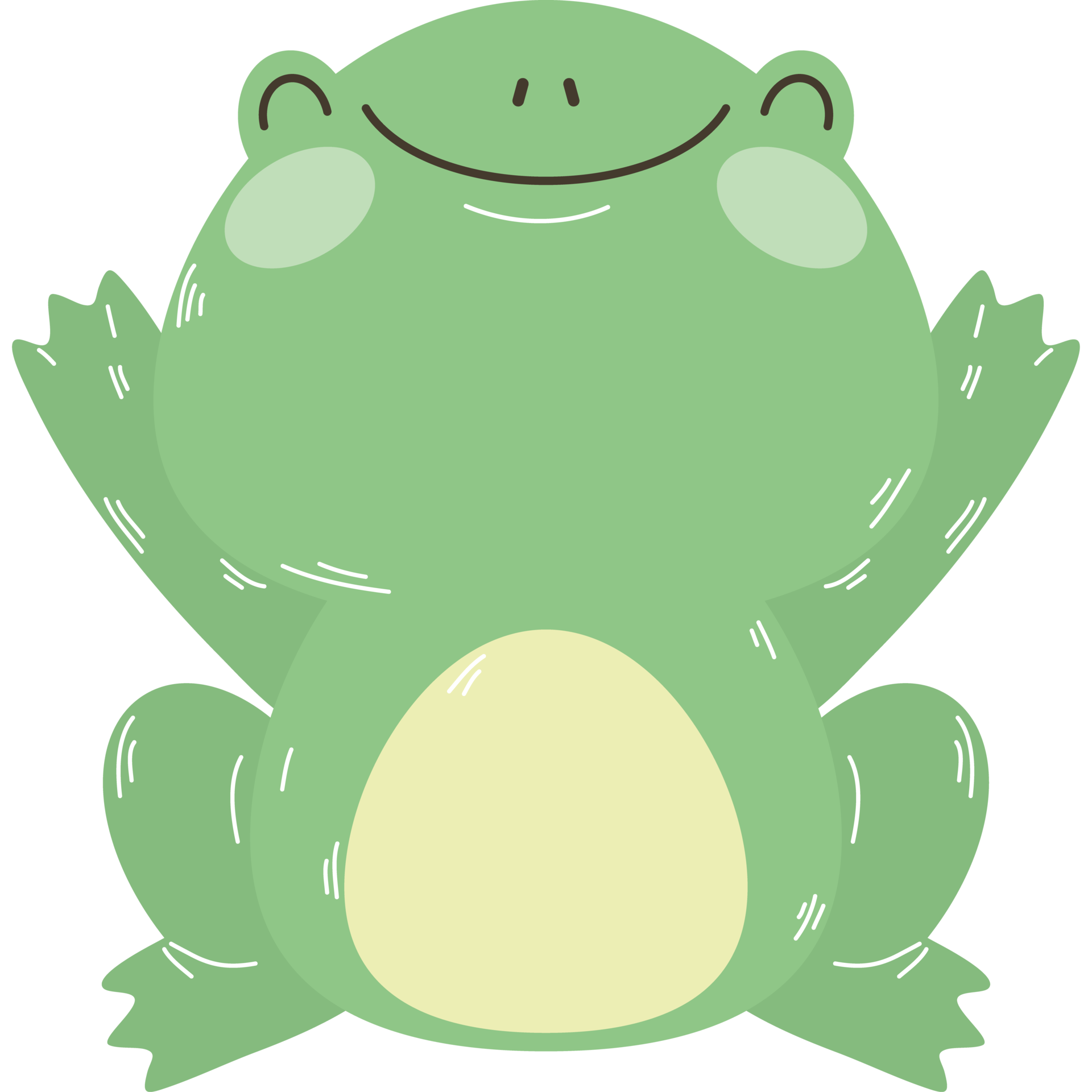 Cute Green Toad Animal 24098650 PNG cute-green-toad-animal-24098650-png