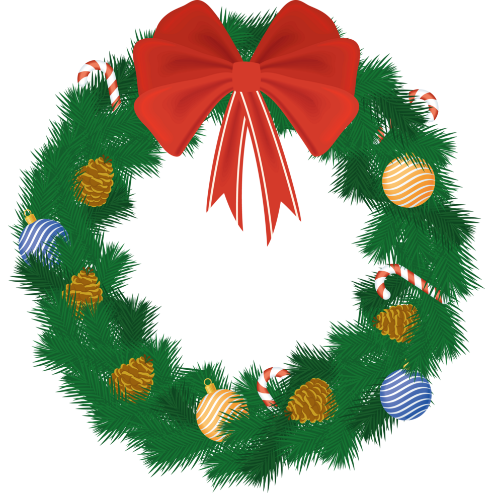 christmas crown decoration png