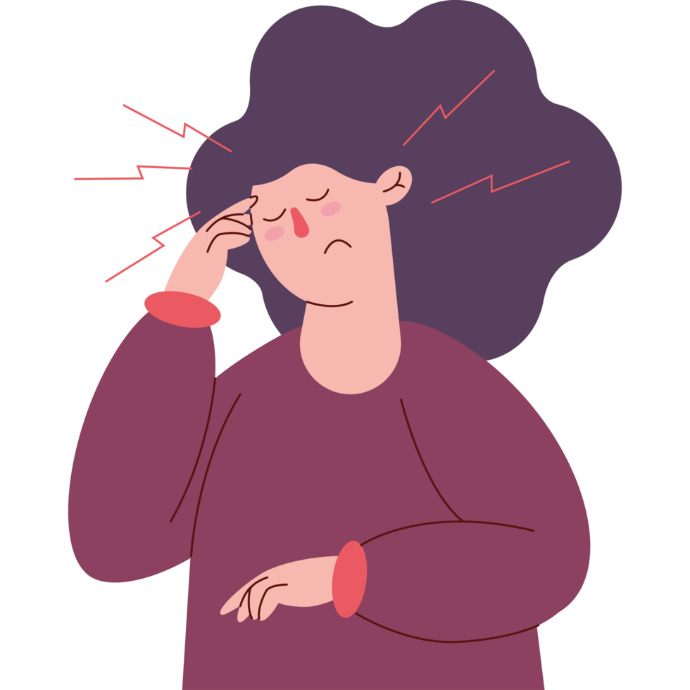 Woman Sick With Headache 24098723 PNG woman-sick-with-headache-24098723-png
