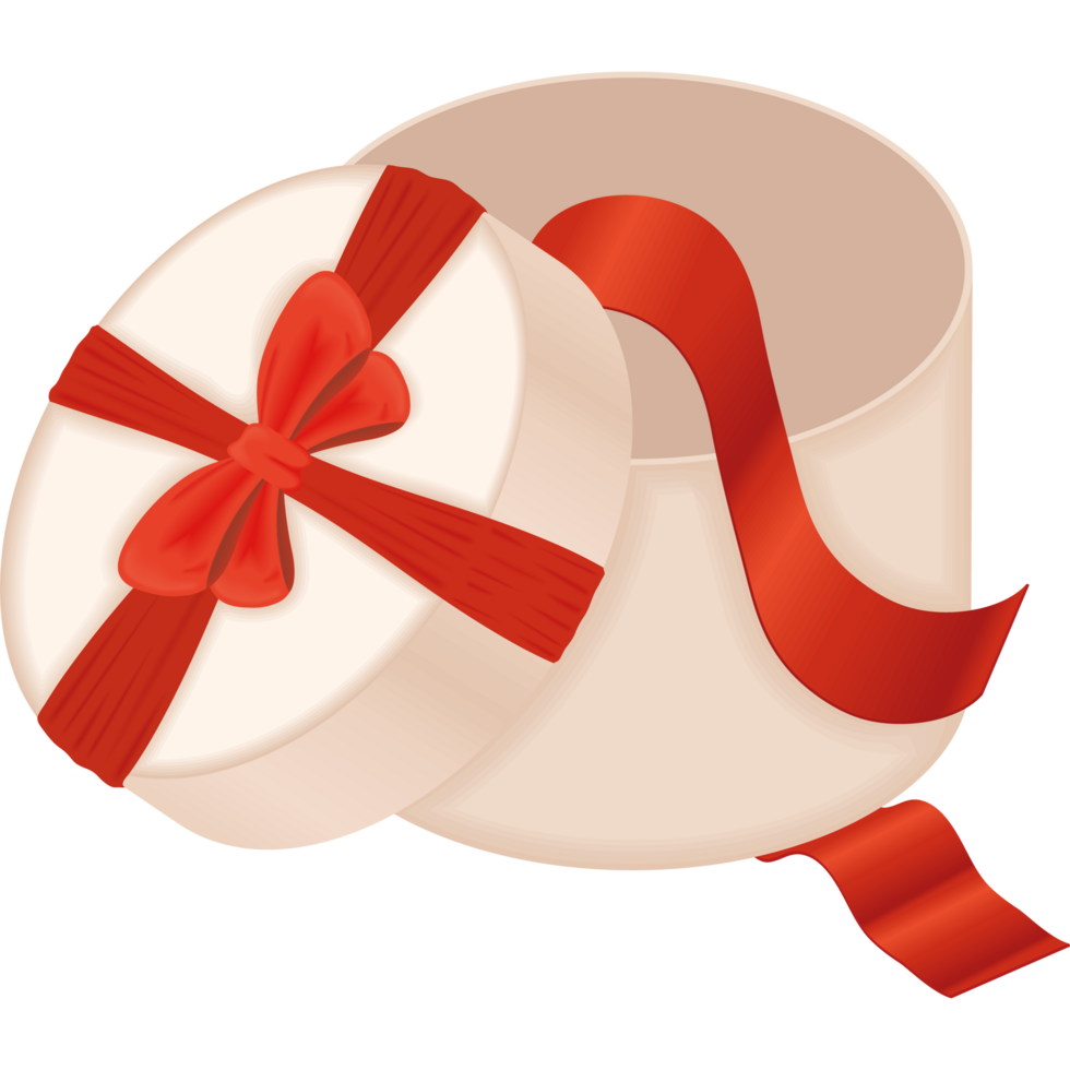 circular white gift png