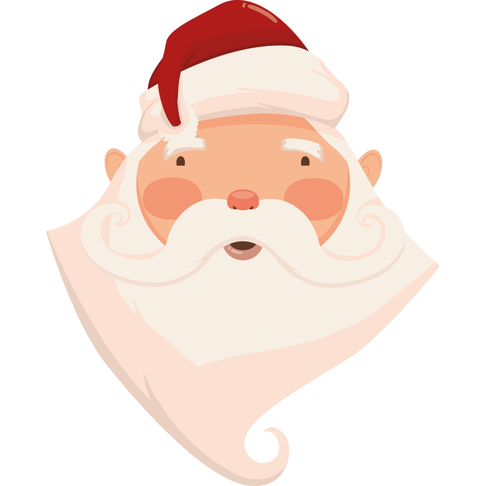 Weihnachtsmann Kopf png