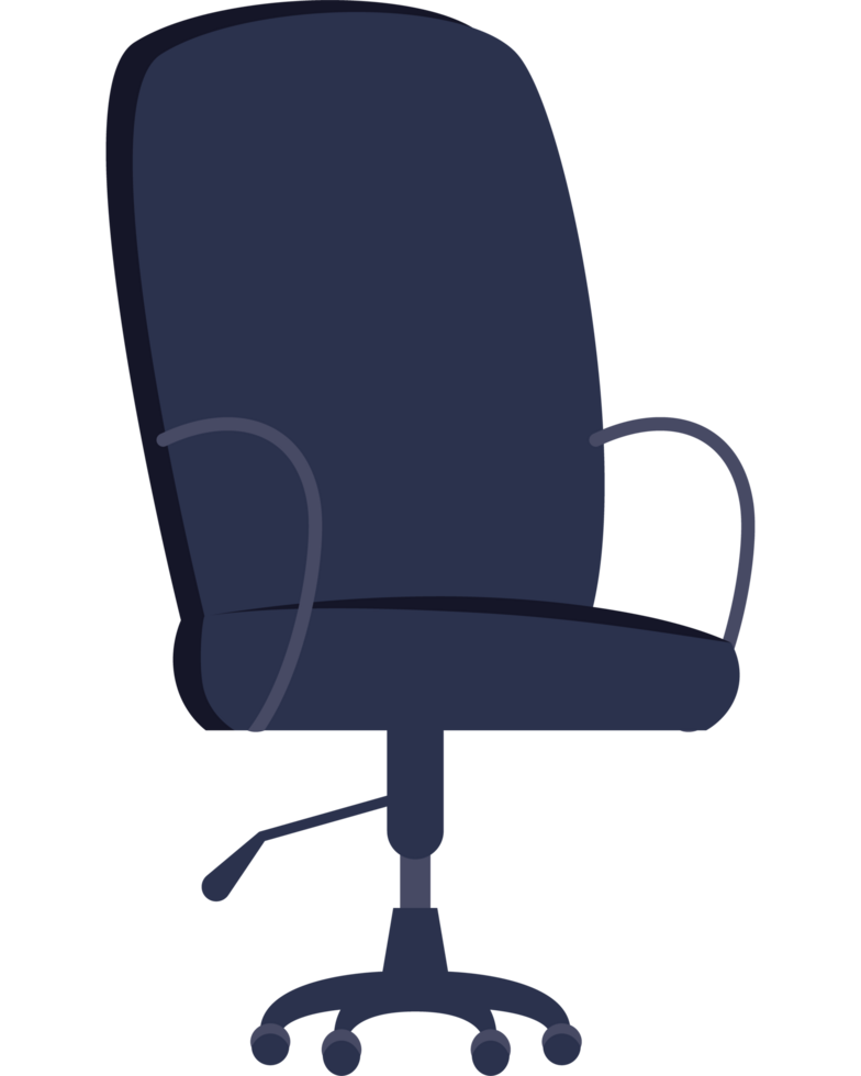 blue office chair png