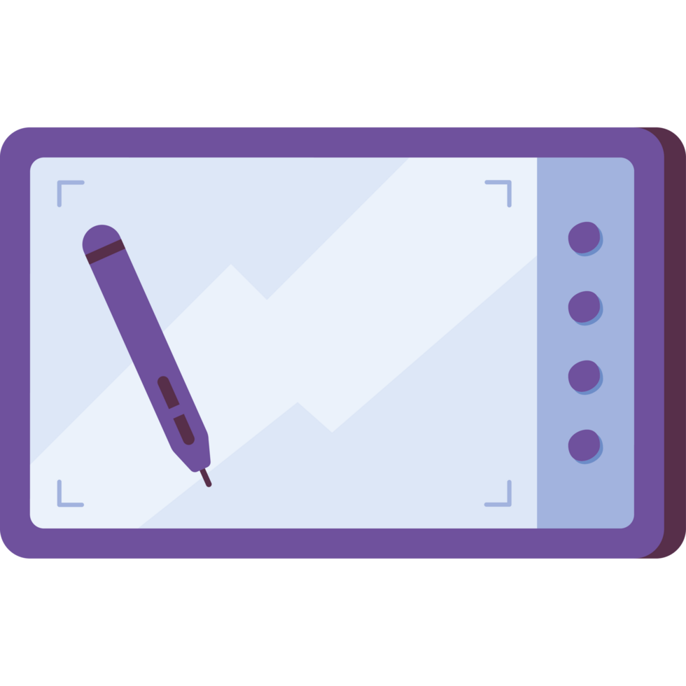 tablet device with pen png