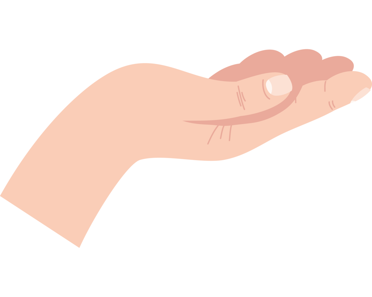 hand human receiving png