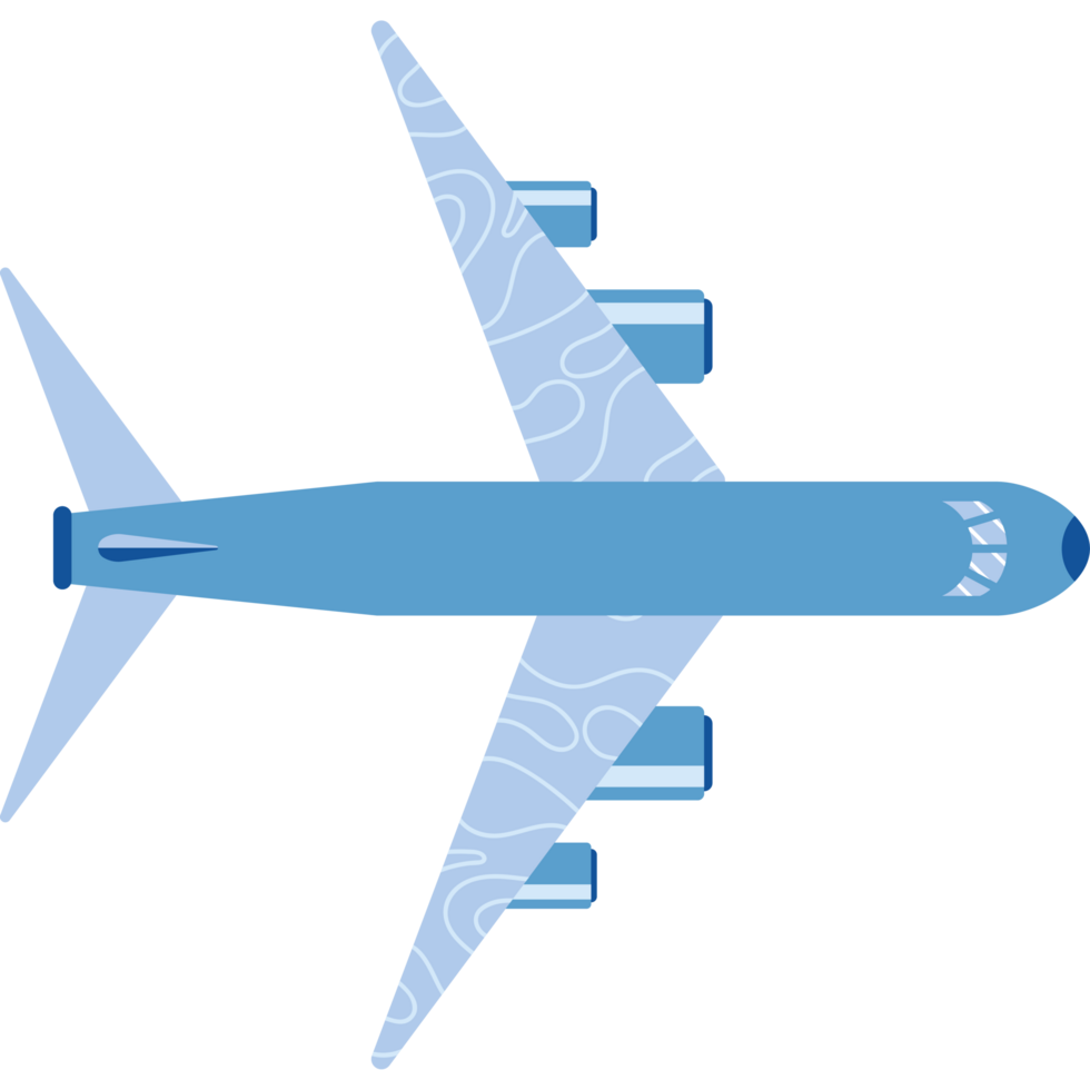 airplane travel flying airview png