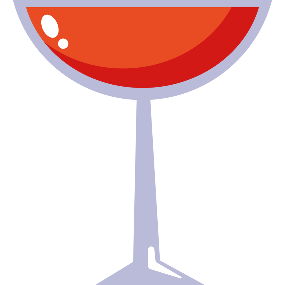 fresh red wine cup drink png