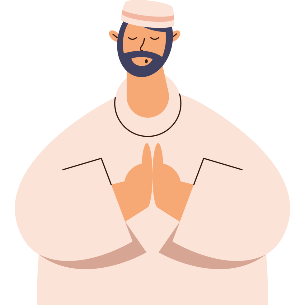 bearded man muslim png