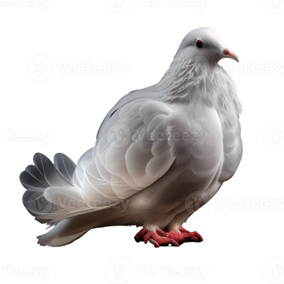 pigeon on a transparent background, png