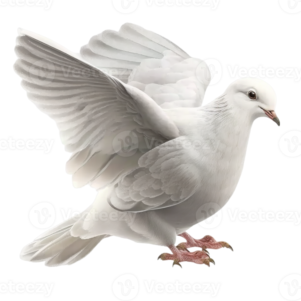 pigeon on a transparent background, png