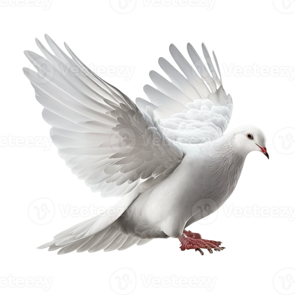 pigeon on a transparent background, png