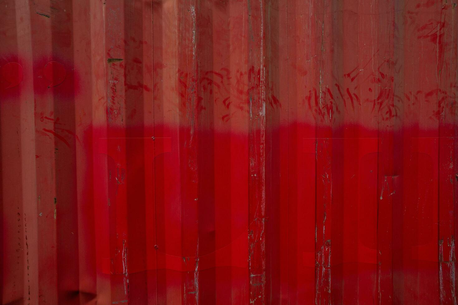 Texture and surface of container wall, with red color. The photo is suitable to use for industry background photography, power plant poster and electricity content media.