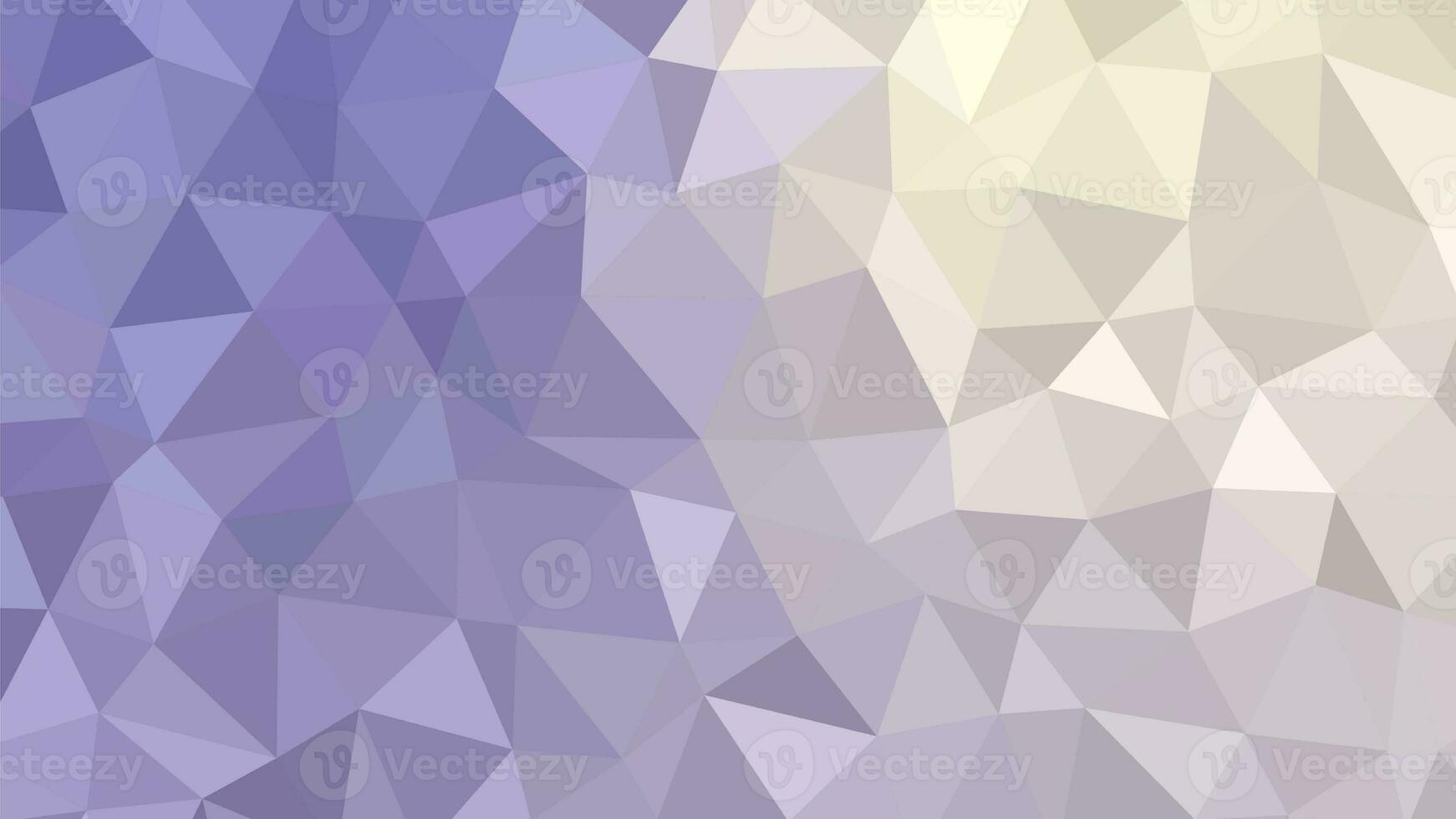 Purple beige low poly geometric abstract background photo