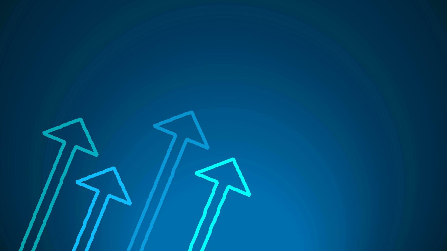 business arrow up growth technology on dark blue background. business financial investment to success. profit chart market photo