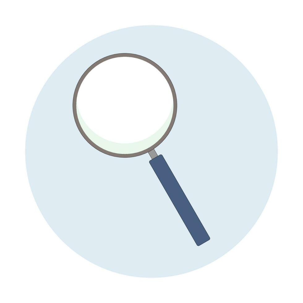 magnification glass icon. design vector. vector