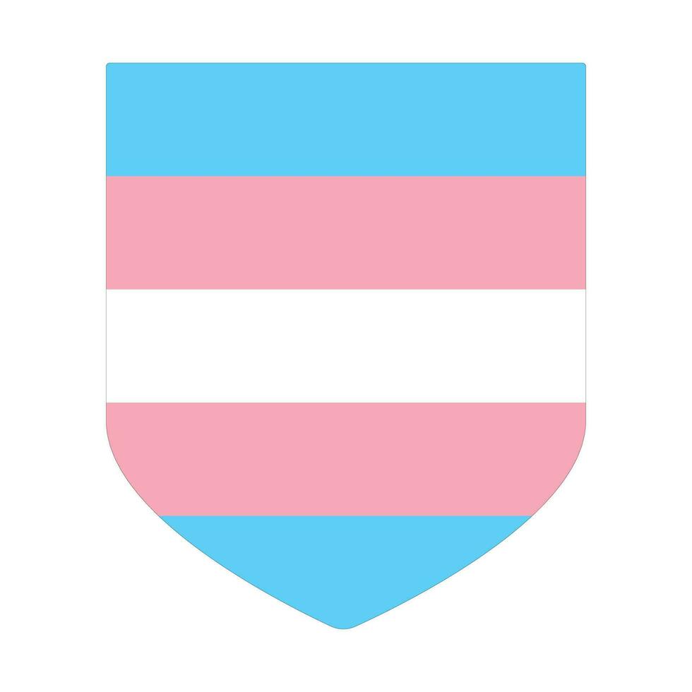 Transgénero orgullo bandera. trans orgullo bandera. vector