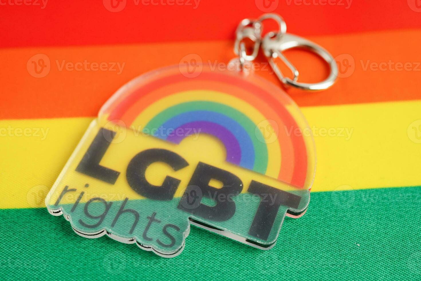 lgbt bien, arco iris bandera, símbolo de lgbt orgullo mes celebrar anual en junio social, símbolo de homosexual, lesbiana, bisexual, Transgénero, humano derechos y paz. foto