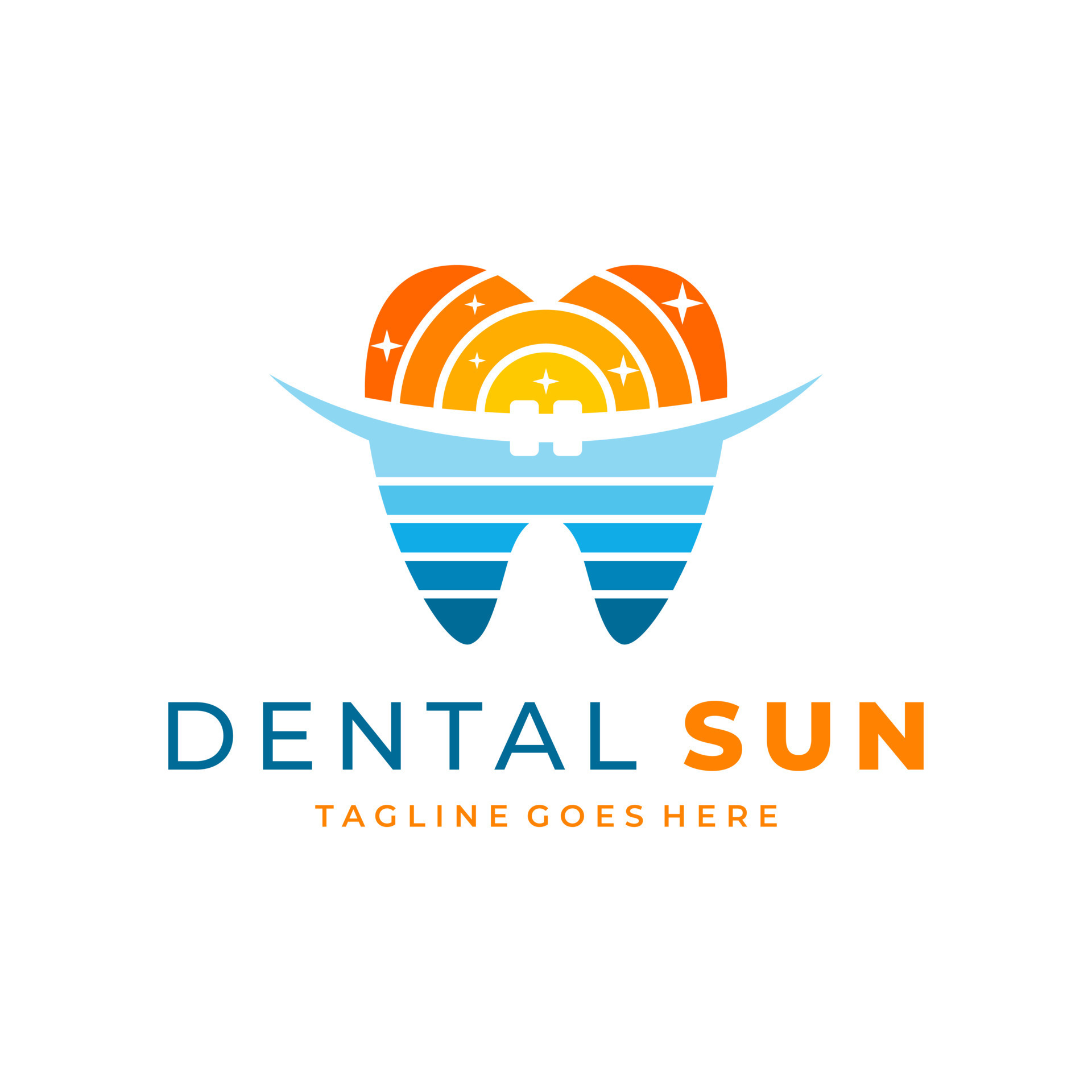 sun dental health vector illustration logo 24101548 Vector Art at Vecteezy