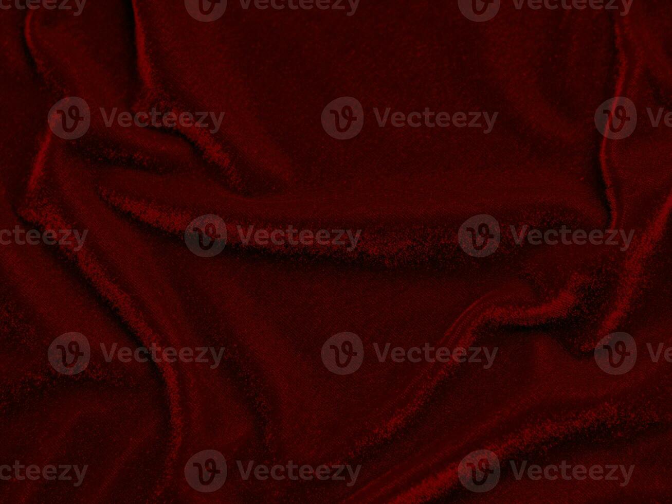 red velvet fabric texture used as background. Empty red fabric background of soft and smooth textile material. There is space for text.. photo