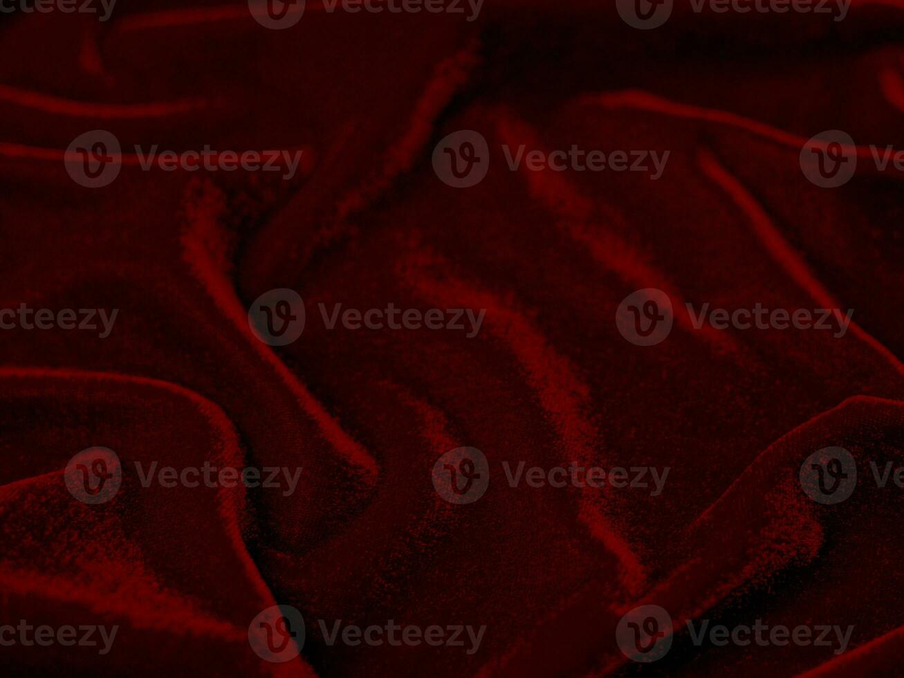 red velvet fabric texture used as background. Empty red fabric background of soft and smooth textile material. There is space for text.. photo