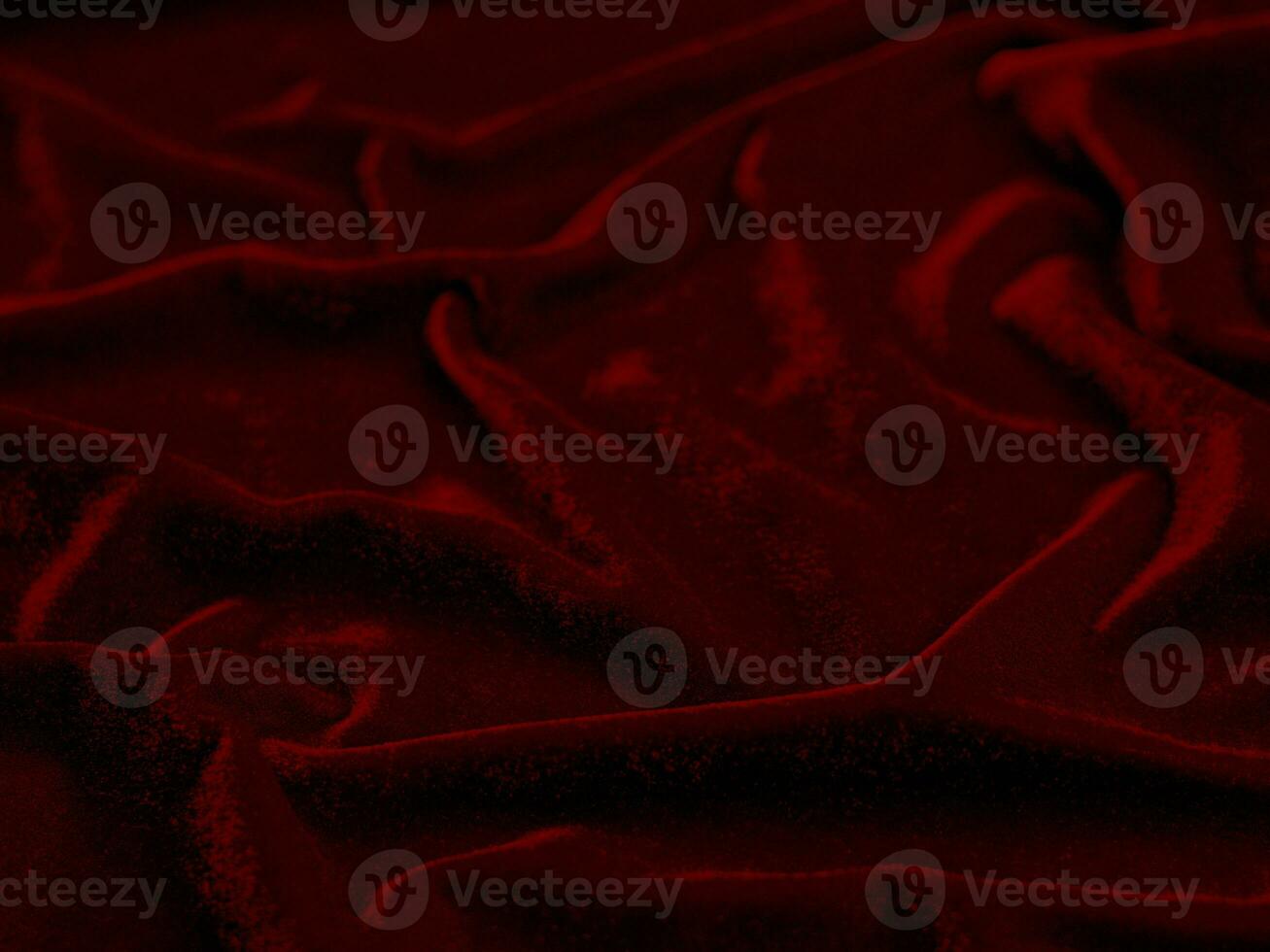 red velvet fabric texture used as background. Empty red fabric background of soft and smooth textile material. There is space for text.. photo