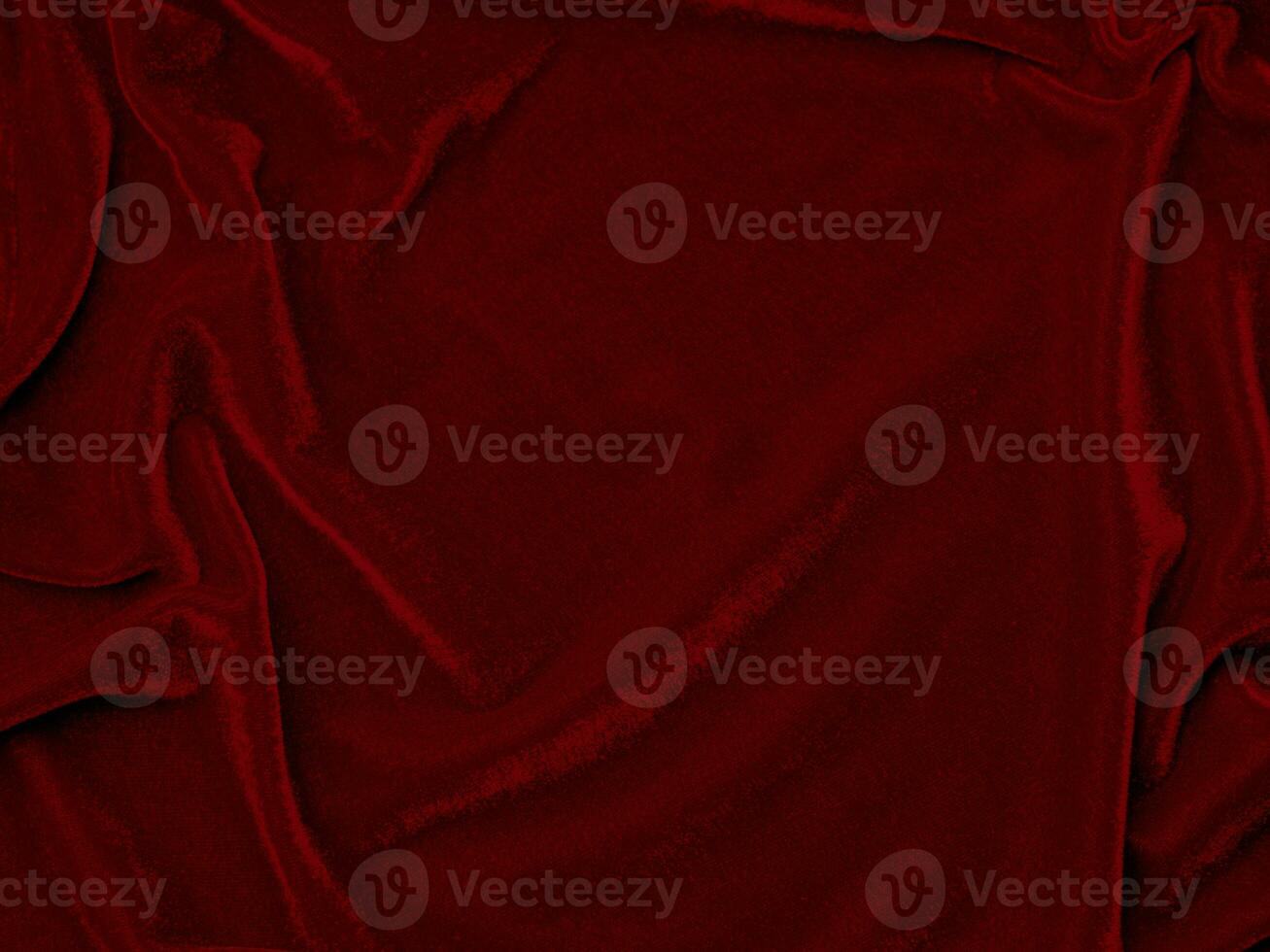 red velvet fabric texture used as background. Empty red fabric background of soft and smooth textile material. There is space for text.. photo
