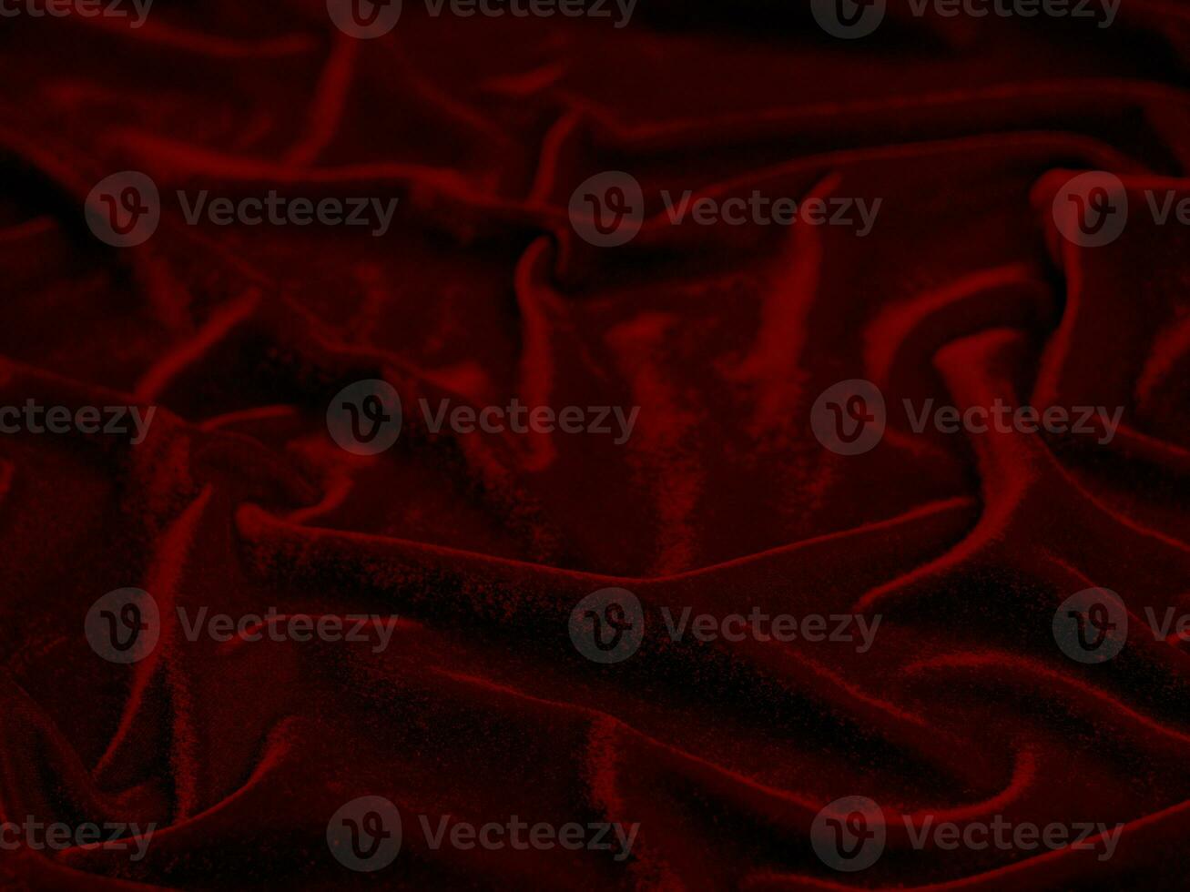 red velvet fabric texture used as background. Empty red fabric background of soft and smooth textile material. There is space for text.. photo