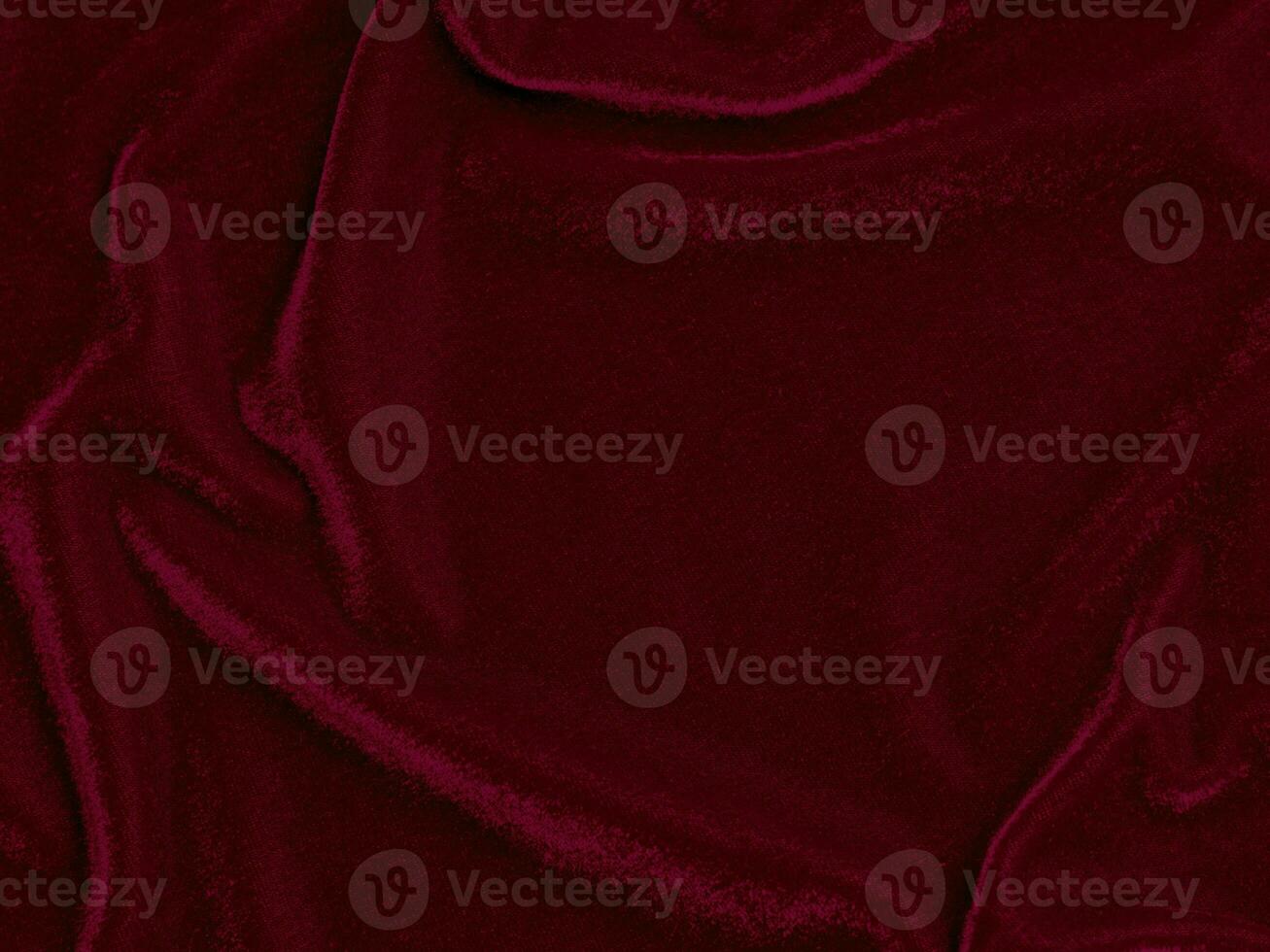 red velvet fabric texture used as background. Empty red fabric background of soft and smooth textile material. There is space for text.. photo