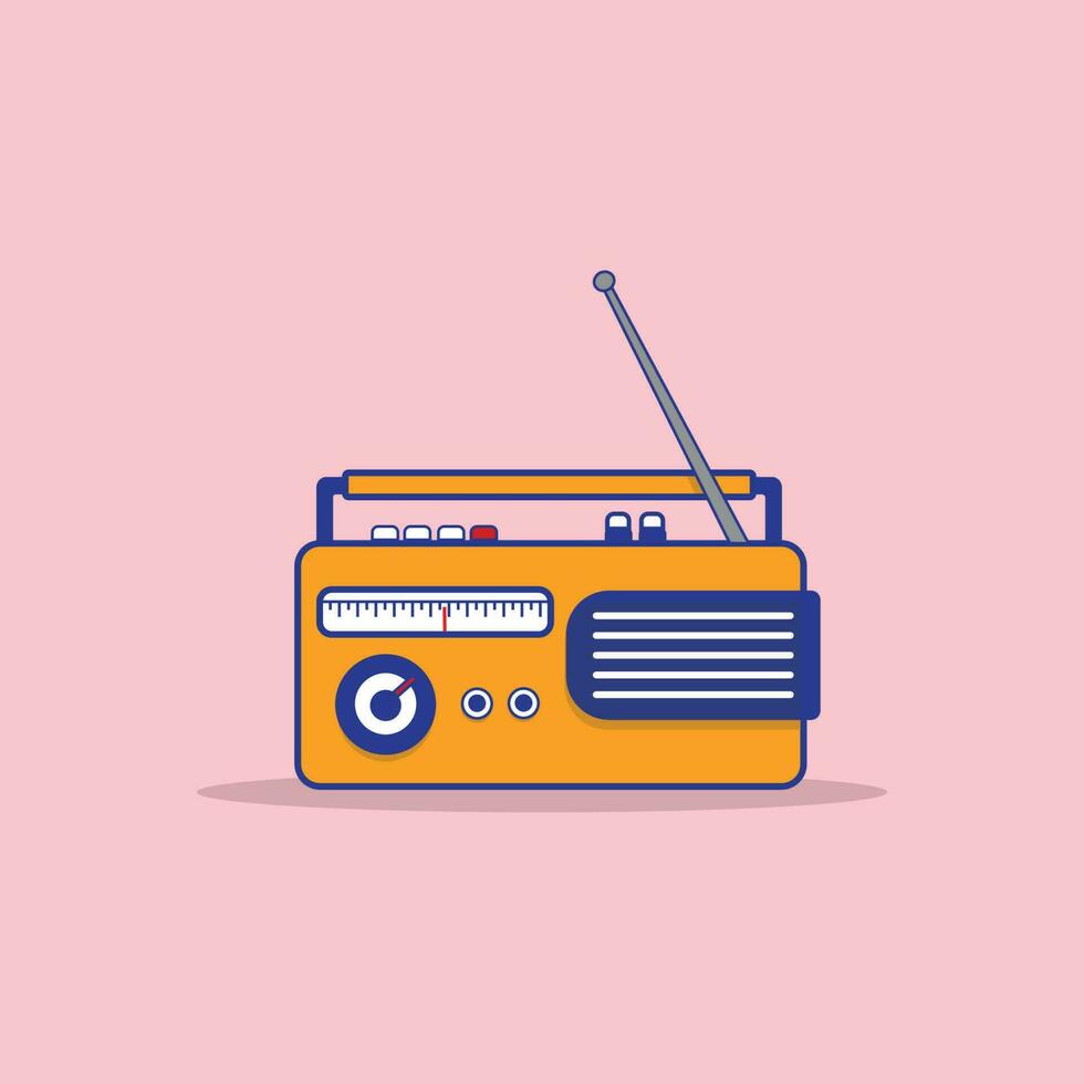 Radio Vector illustration