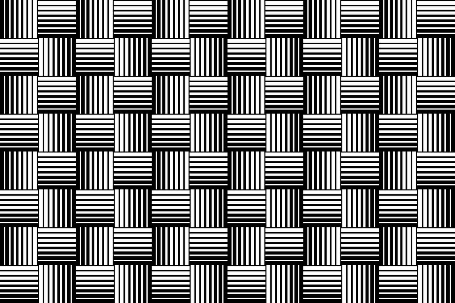 Abstract black and white pattern. Monochrome mosaic pattern graphic design element. vector