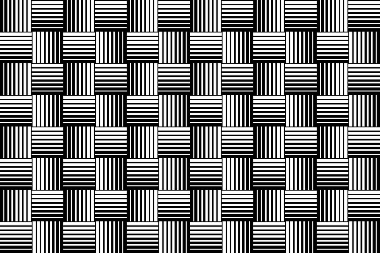 resumen negro y blanco modelo. monocromo mosaico modelo gráfico diseño elemento. vector