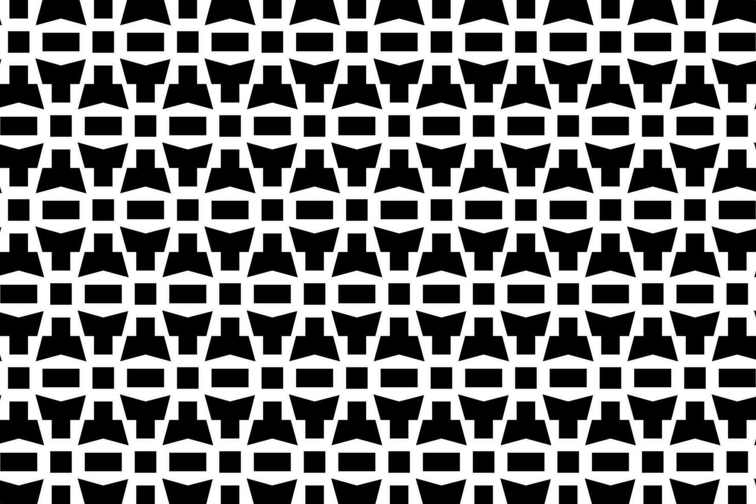 Abstract black and white pattern. Monochrome mosaic pattern graphic design element. vector