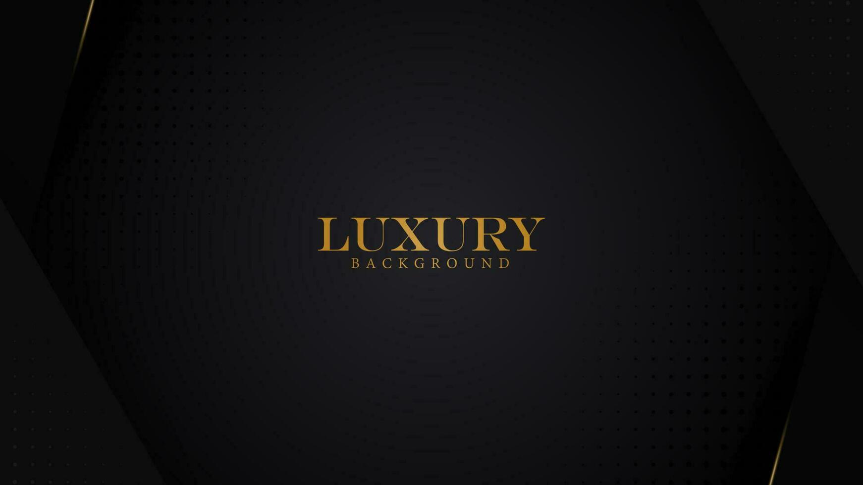 Luxury abstract elegant black background with halftone. Luxury elegant theme design vector