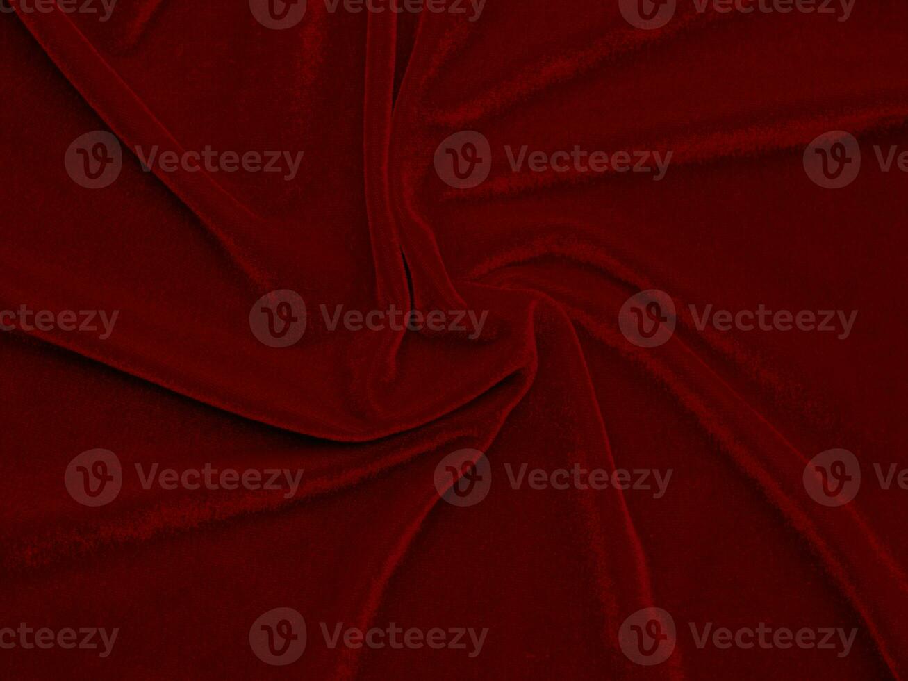 red velvet fabric texture used as background. Empty red fabric background of soft and smooth textile material. There is space for text.. photo